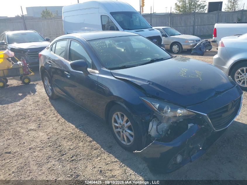 2014 Mazda Mazda3 Gs-Sky VIN: JM1BM1V79E1153549 Lot: 12404425