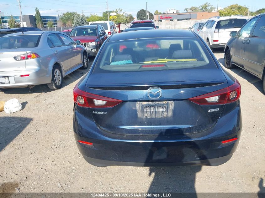2014 Mazda Mazda3 Gs-Sky VIN: JM1BM1V79E1153549 Lot: 12404425