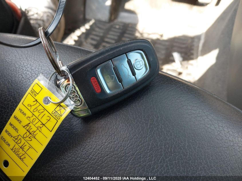 2012 Audi Q5 2.0T Premium Plus VIN: WA1WFCFP1CA045715 Lot: 12404452