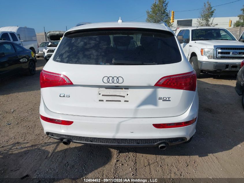 2012 Audi Q5 2.0T Premium Plus VIN: WA1WFCFP1CA045715 Lot: 12404452