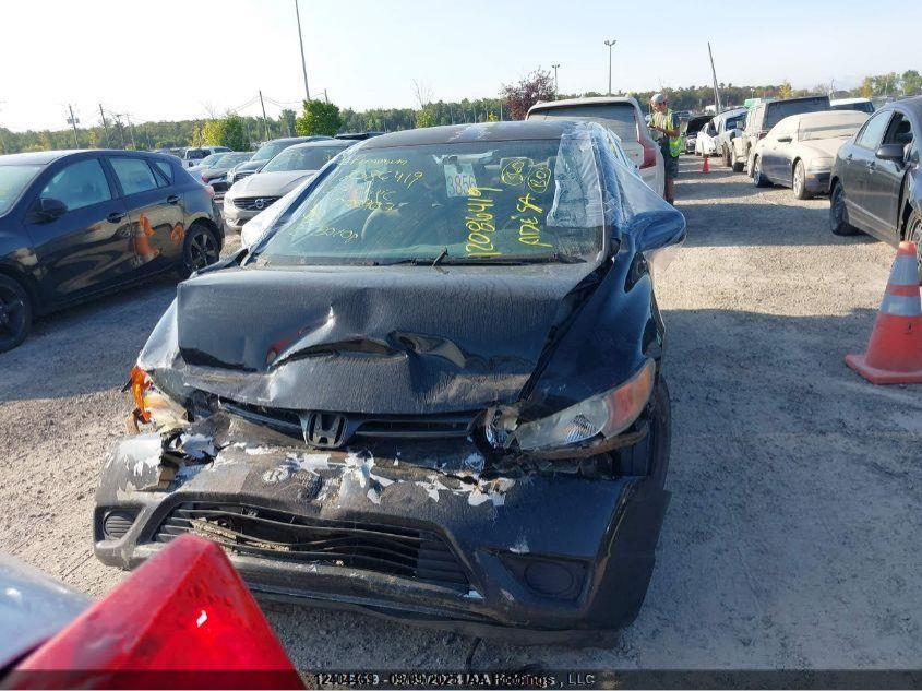 2007 Honda Civic Cpe VIN: 2HGFG12227H000907 Lot: 12404469