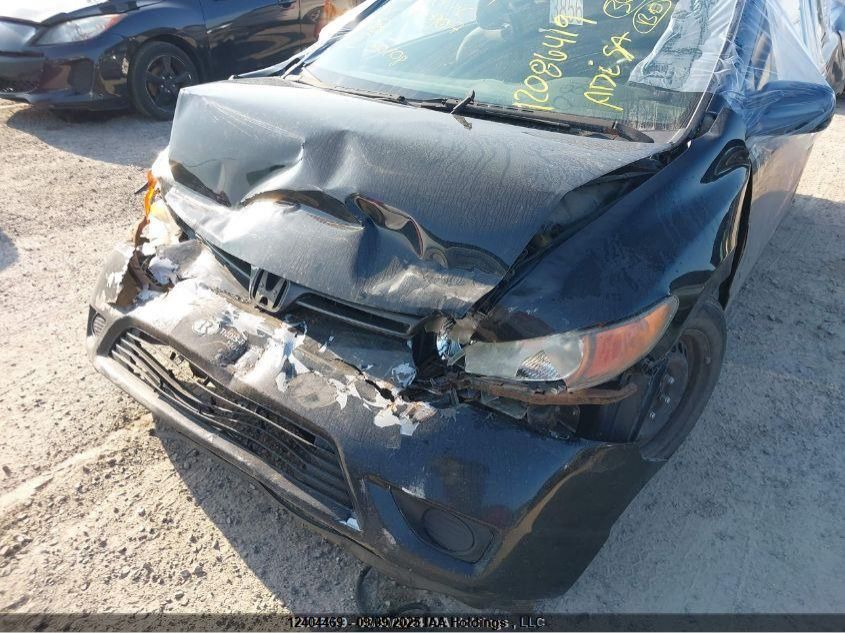 2007 Honda Civic Cpe VIN: 2HGFG12227H000907 Lot: 12404469