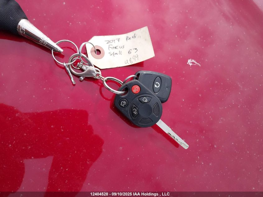 2017 Ford Focus Sel VIN: 1FADP3H2XHL250334 Lot: 12404528