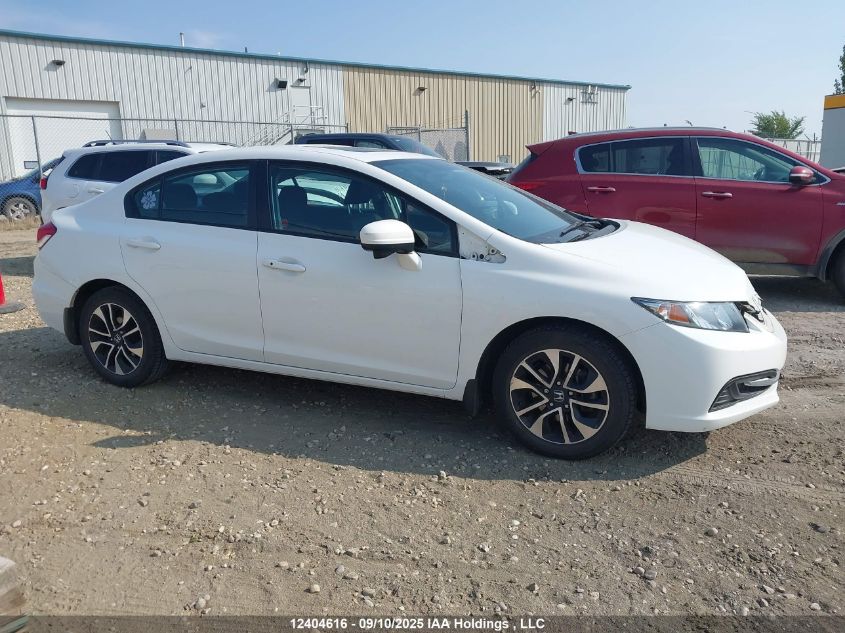 2015 Honda Civic Lx VIN: 2HGFB2F55FH035691 Lot: 12404616