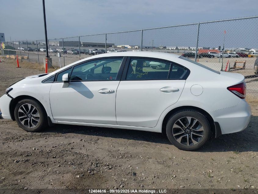 2015 Honda Civic Lx VIN: 2HGFB2F55FH035691 Lot: 12404616