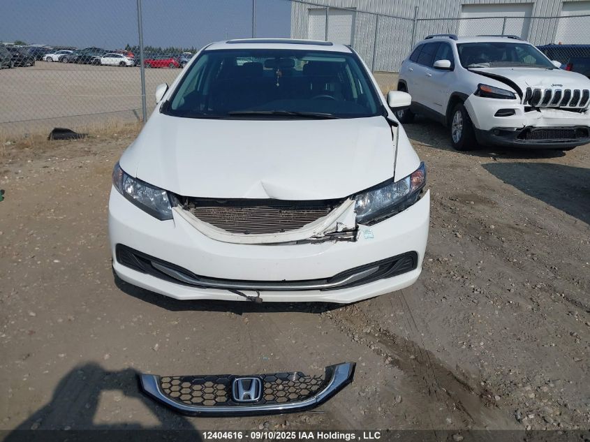 2015 Honda Civic Lx VIN: 2HGFB2F55FH035691 Lot: 12404616