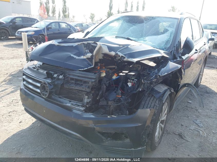 2019 Volkswagen Tiguan S VIN: 3VV0B7AX5KM149875 Lot: 12404698