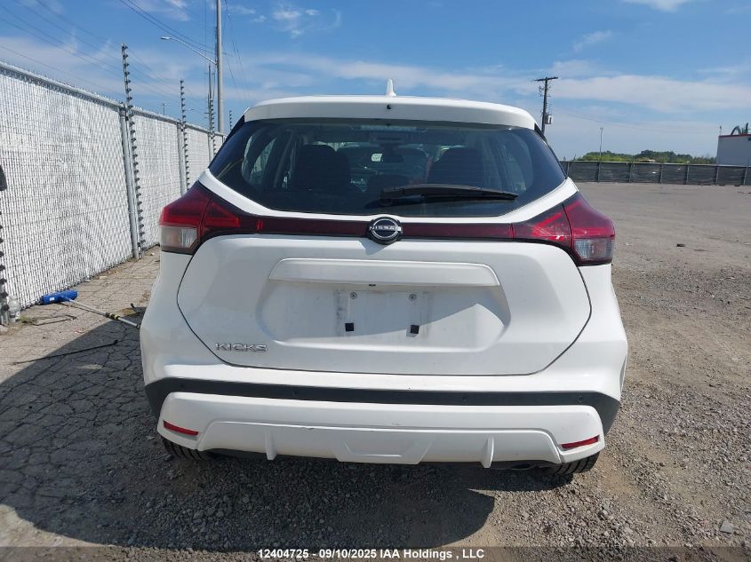 2022 Nissan Kicks S VIN: 3N1CP5BV6NL528217 Lot: 12404725