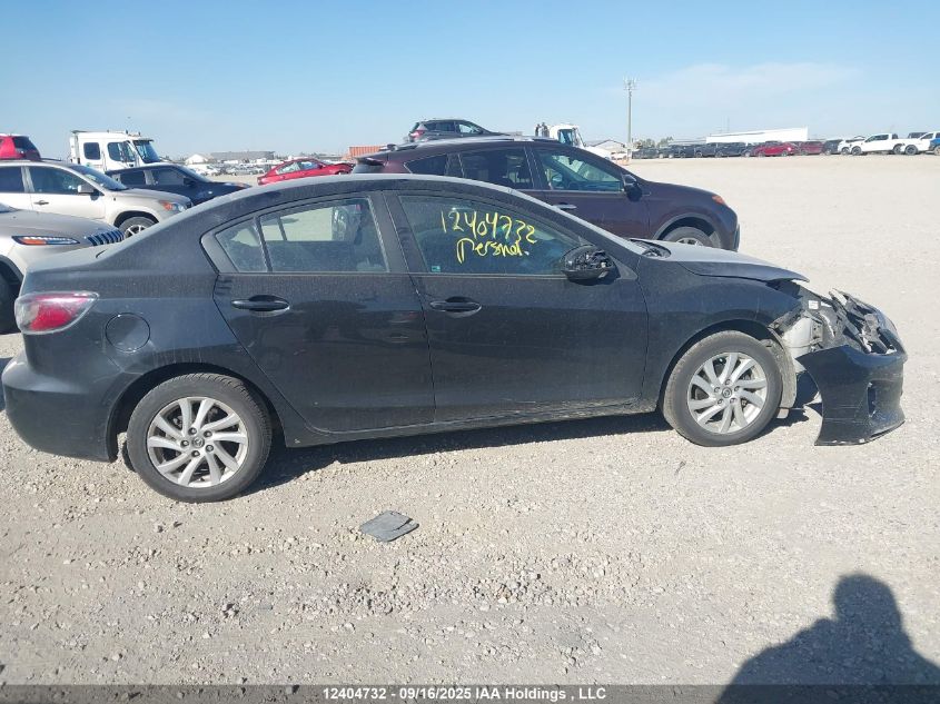 2013 Mazda 3 I VIN: JM1BL1UF0D1848013 Lot: 12404732