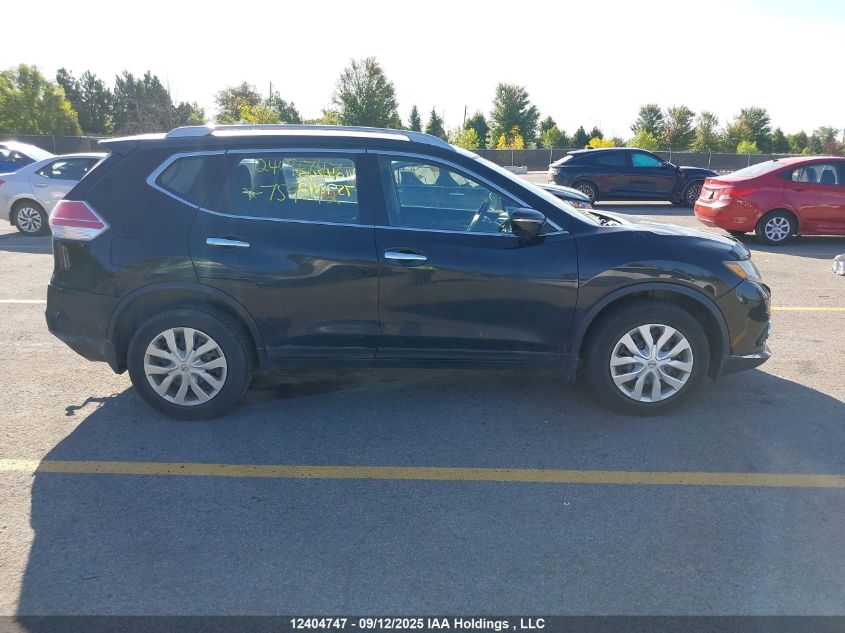 2015 Nissan Rogue S/Sl/Sv VIN: 5N1AT2MT5FC759242 Lot: 12404747