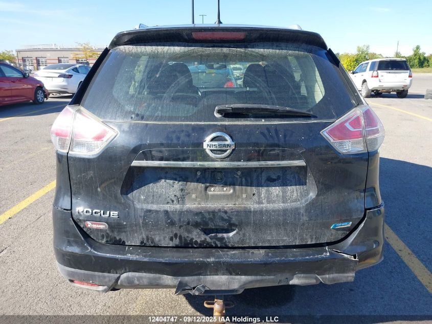 2015 Nissan Rogue S/Sl/Sv VIN: 5N1AT2MT5FC759242 Lot: 12404747