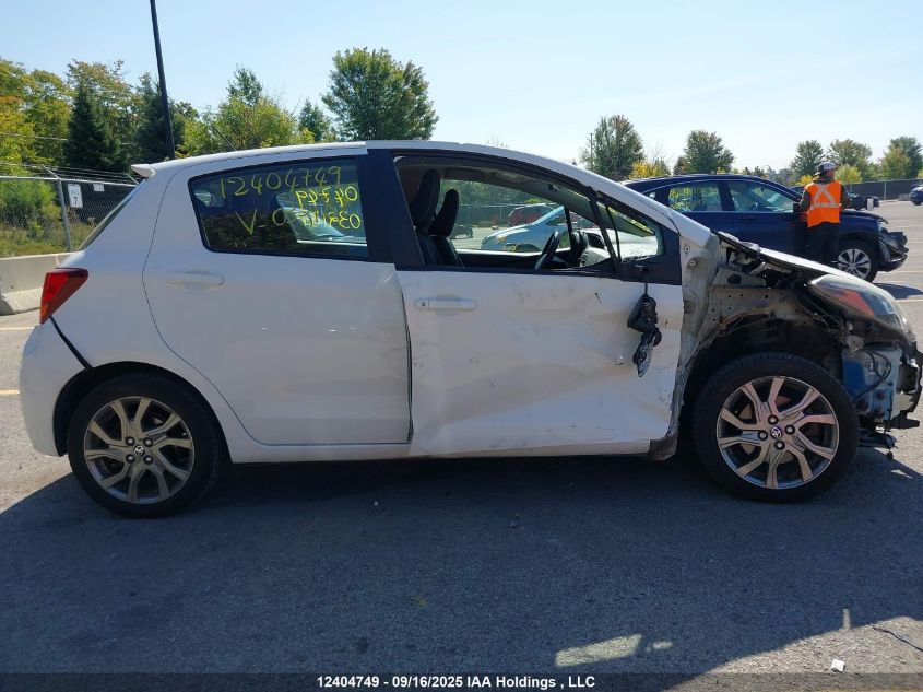 2015 Toyota Yaris VIN: VNKKTUD35FA032187 Lot: 12404749