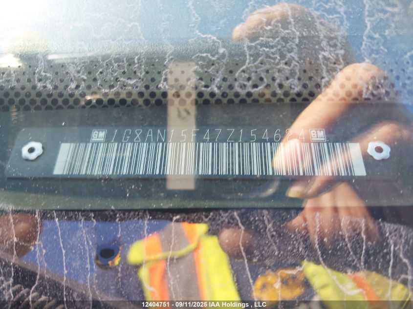 2007 Saturn Ion 2 Base/2 Midlevel VIN: 1G8AN15F47Z154624 Lot: 12404751