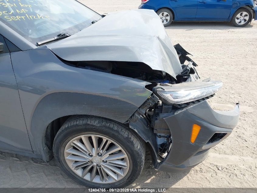 2021 Hyundai Kona Sel VIN: KM8K2CAA5MU712347 Lot: 12404765