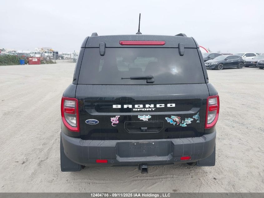 2021 Ford Bronco Sport Big Bend VIN: 3FMCR9B61MRA43000 Lot: 12404788