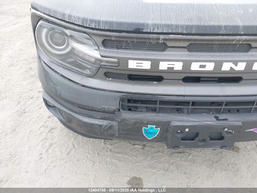 2021 Ford Bronco Sport Big Bend VIN: 3FMCR9B61MRA43000 Lot: 12404788