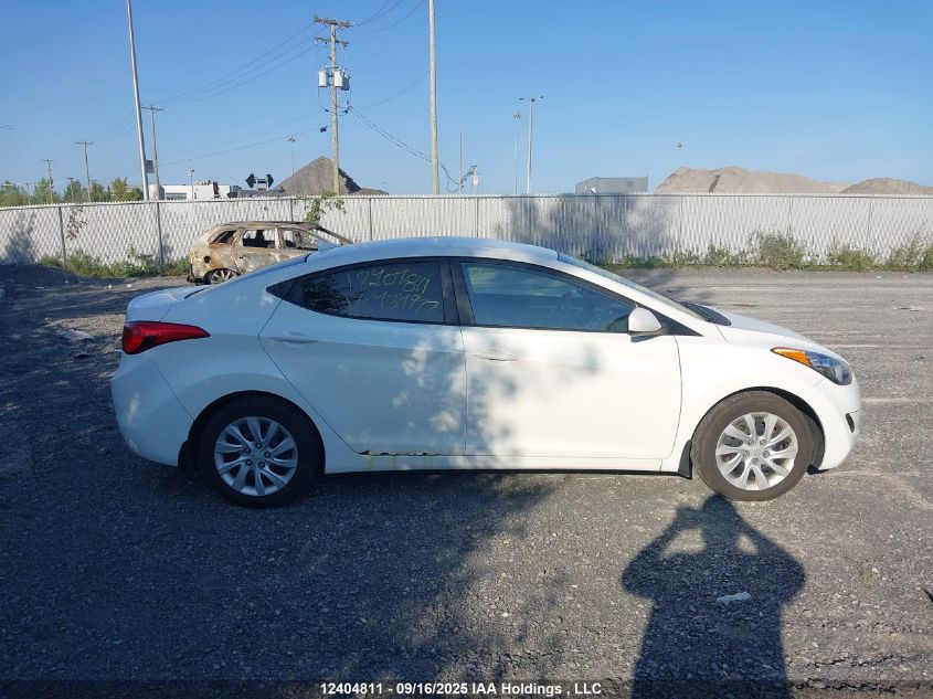 2013 Hyundai Elantra Gls/Limited VIN: 5NPDH4AE8DH434977 Lot: 12404811