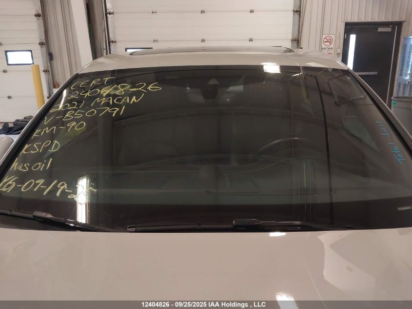 2021 Porsche Macan Gts VIN: WP1AG2A53MLB50791 Lot: 12404826
