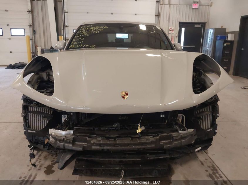 2021 Porsche Macan Gts VIN: WP1AG2A53MLB50791 Lot: 12404826