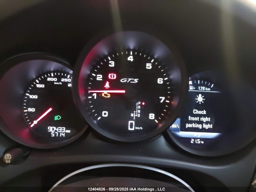 2021 Porsche Macan Gts VIN: WP1AG2A53MLB50791 Lot: 12404826