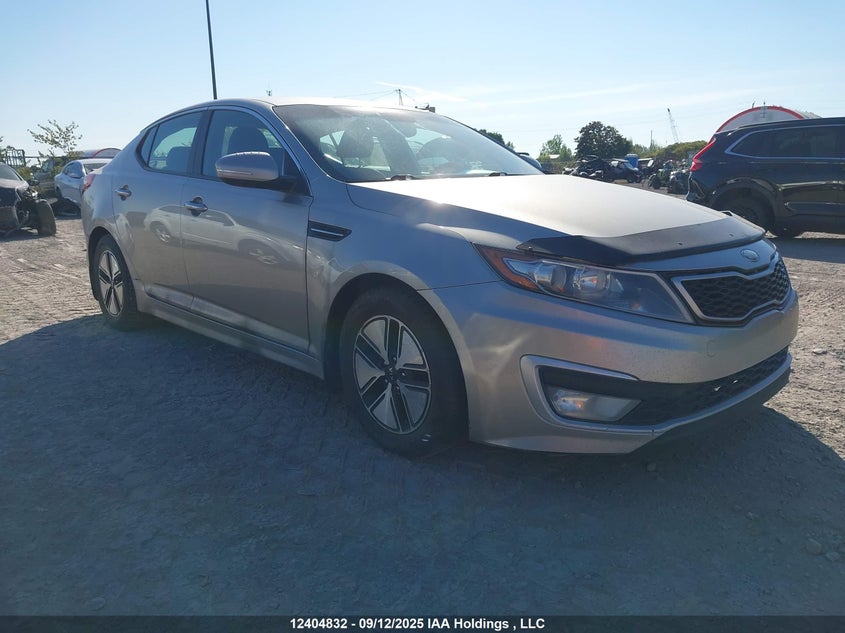 2013 Kia Optima Hybrid VIN: KNAGM4AD0D5047319 Lot: 12404832