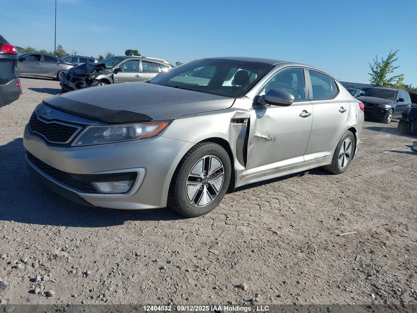 2013 Kia Optima Hybrid VIN: KNAGM4AD0D5047319 Lot: 12404832