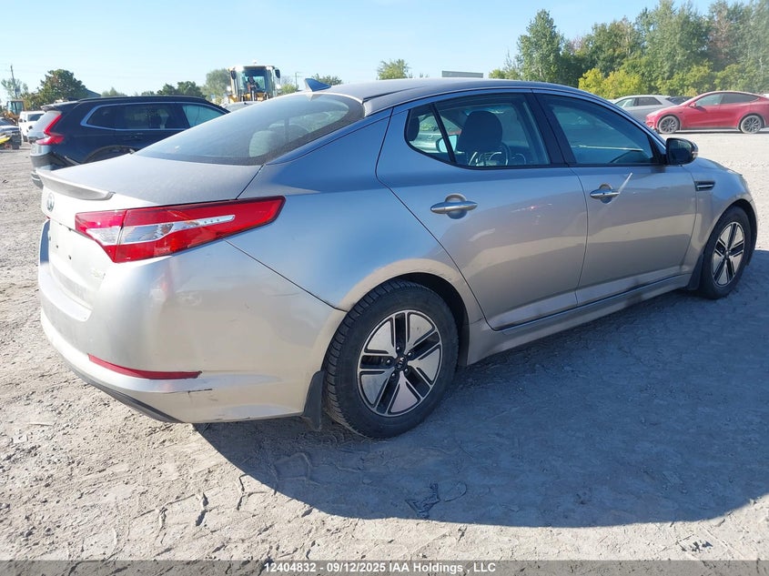 2013 Kia Optima Hybrid VIN: KNAGM4AD0D5047319 Lot: 12404832