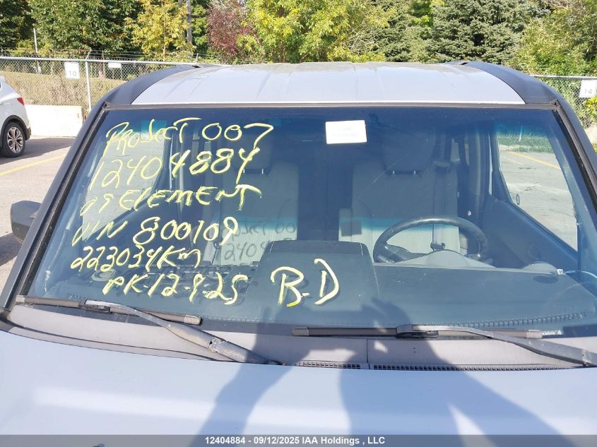 2009 Honda Element Ex VIN: 5J6YH28719L800109 Lot: 12404884