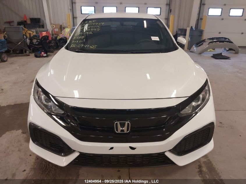 2018 Honda Civic Lx VIN: SHHFK7H24JU301343 Lot: 12404954