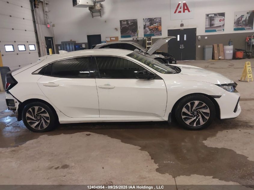 2018 Honda Civic Lx VIN: SHHFK7H24JU301343 Lot: 12404954