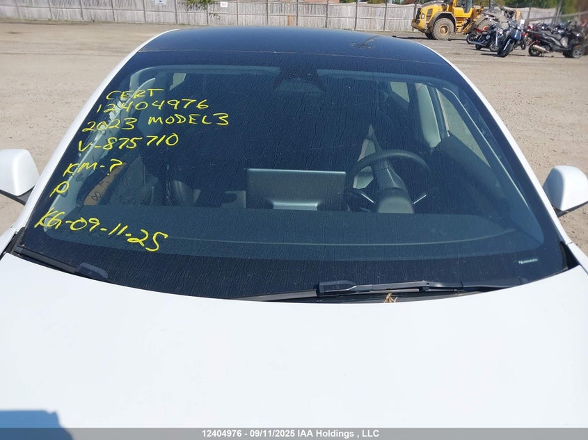 2023 Tesla Model 3 VIN: LRW3E1FA6PC875710 Lot: 12404976