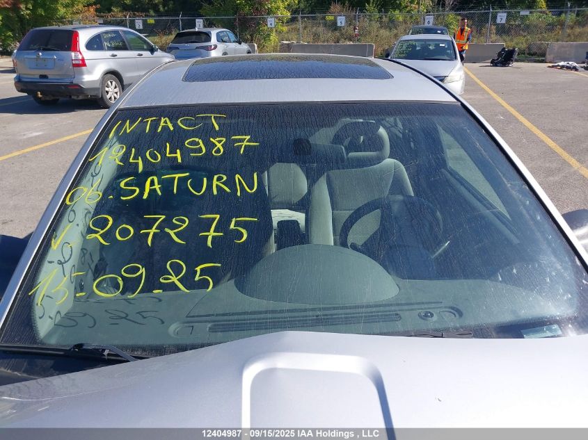 2006 Saturn Ion VIN: 1G8AL55B76Z207275 Lot: 12404987