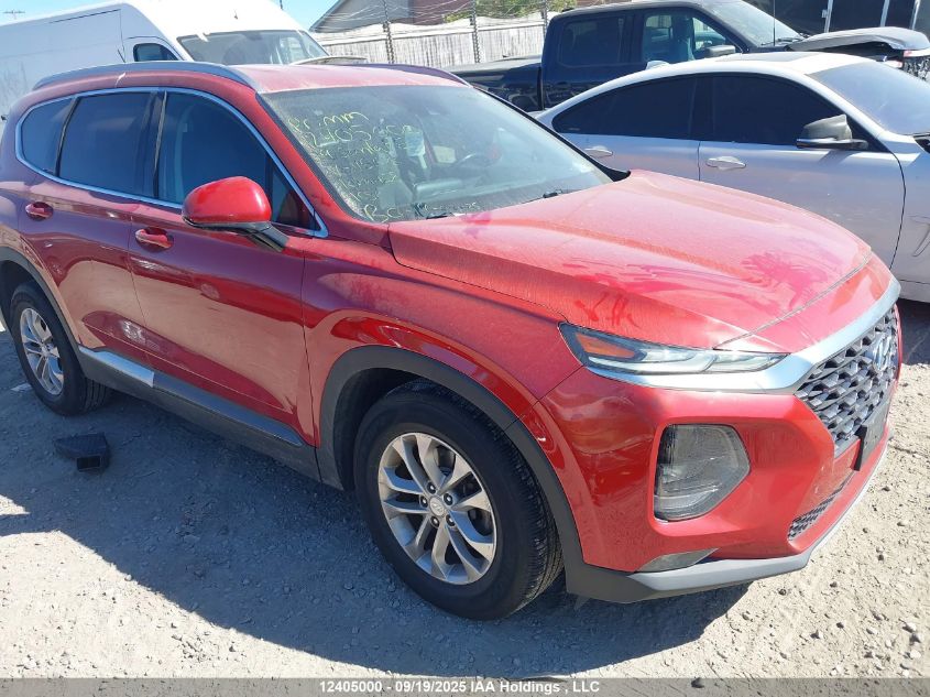 2019 Hyundai Santa Fe Essential VIN: 5NMS23AD4KH115676 Lot: 12405000