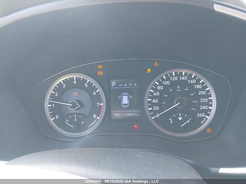 2019 Hyundai Santa Fe Essential VIN: 5NMS23AD4KH115676 Lot: 12405000