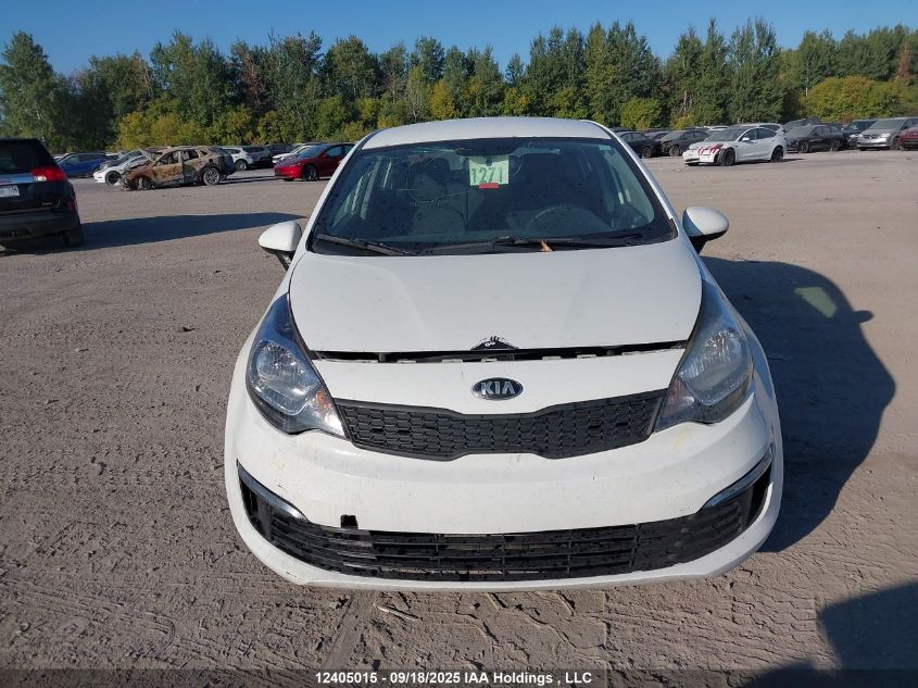 2017 Kia Rio Ex Special Edition/Ex+ W/Sunroof/Lx/Lx+/Sx/Sx W/Navigation VIN: KNADM4A35H6104172 Lot: 12405015