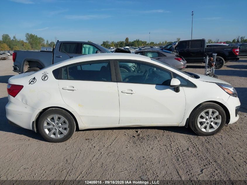 2017 Kia Rio Ex Special Edition/Ex+ W/Sunroof/Lx/Lx+/Sx/Sx W/Navigation VIN: KNADM4A35H6104172 Lot: 12405015