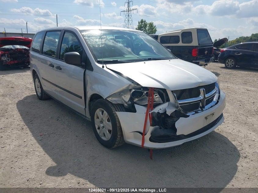 2C4RDGBGXCR385060 2012 Dodge Grand Caravan auction photo 1