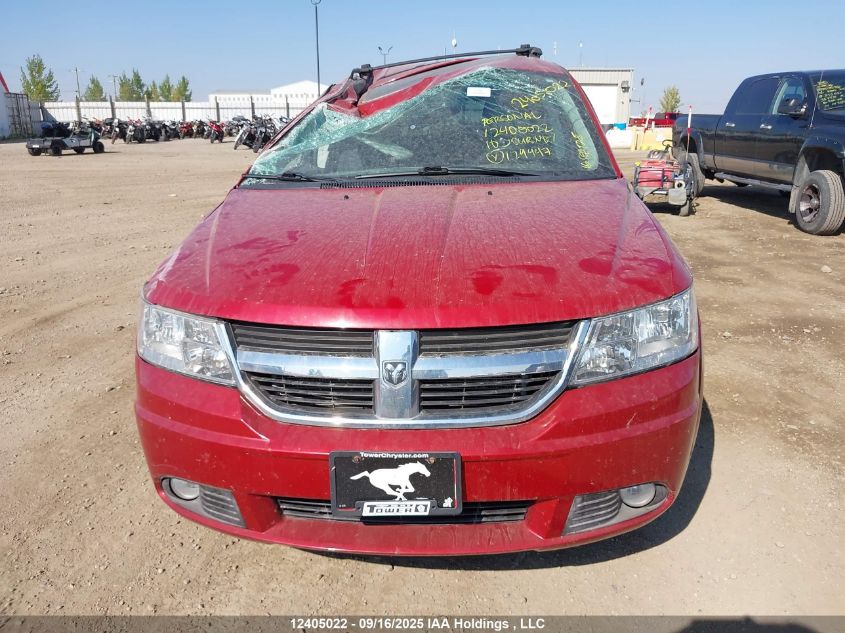 2010 Dodge Journey Sxt VIN: 3D4PG5FV3AT129447 Lot: 12405022