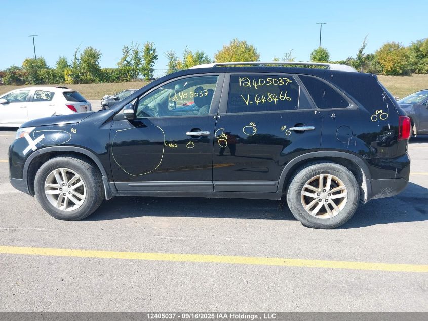 2014 Kia Sorento Lx/Se VIN: 5XYKT3A67EG448466 Lot: 12405037
