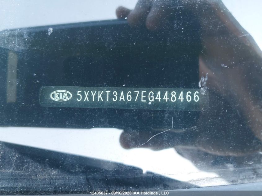 2014 Kia Sorento Lx/Se VIN: 5XYKT3A67EG448466 Lot: 12405037