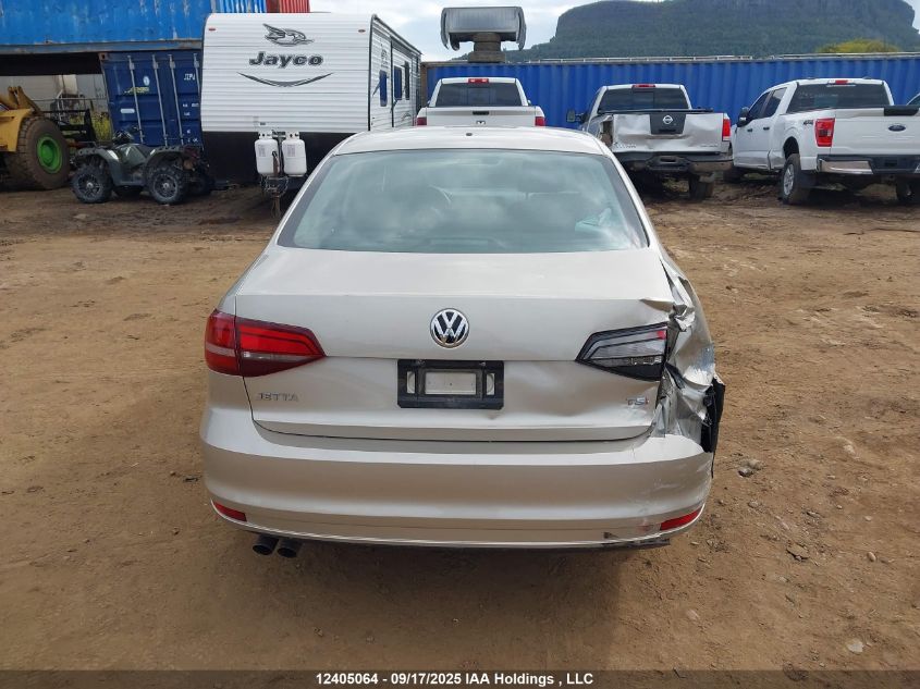 2016 Volkswagen Jetta S VIN: 3VW267AJ6GM338756 Lot: 12405064