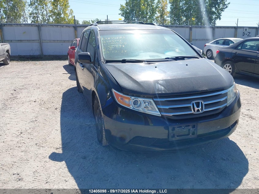 5FNRL5H60BB501298 2011 Honda Odyssey Exl auction photo 1