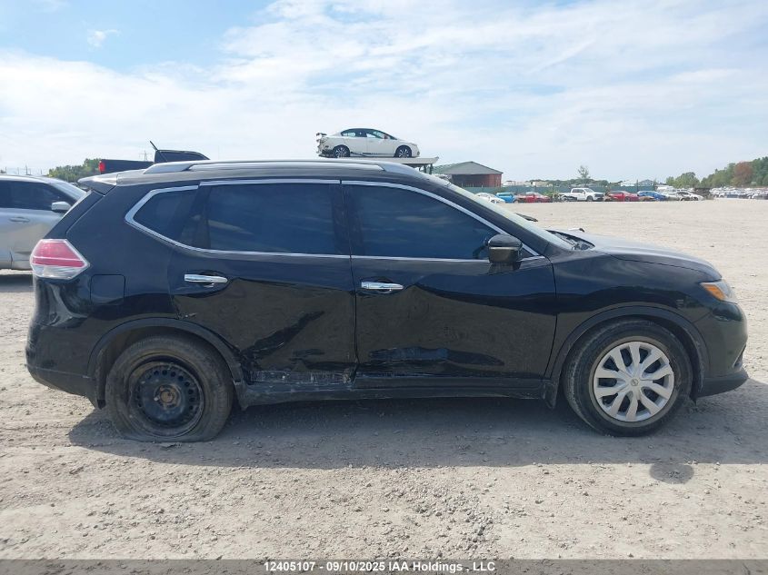 2015 Nissan Rogue S/Sl/Sv VIN: 5N1AT2MT2FC919223 Lot: 12405107