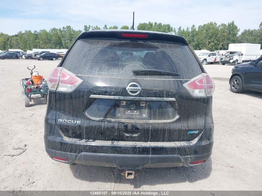 2015 Nissan Rogue S/Sl/Sv VIN: 5N1AT2MT2FC919223 Lot: 12405107