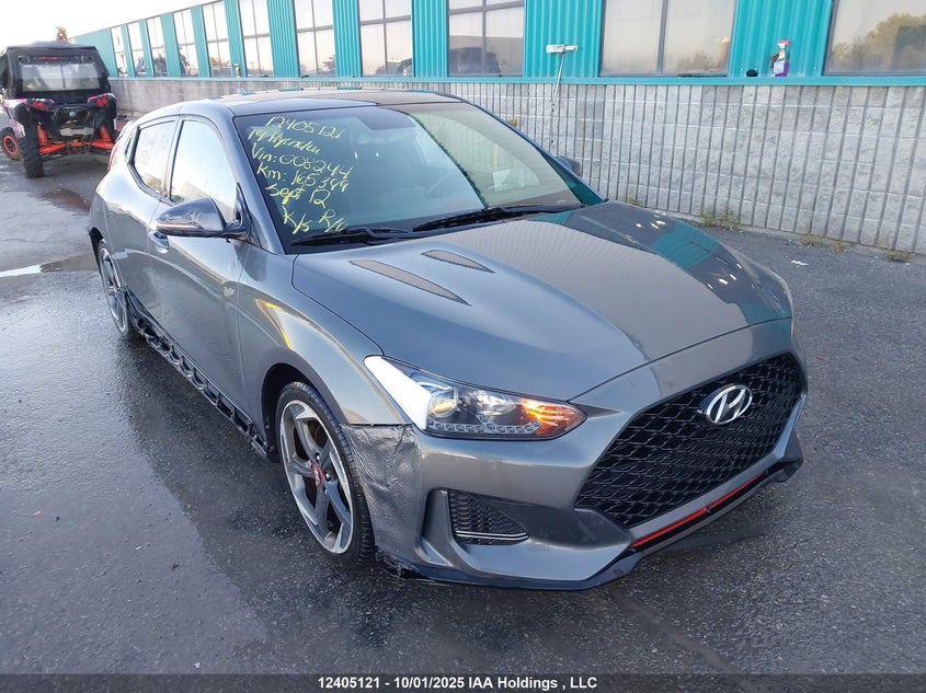 KMHTH6AB0KU008244 2019 Hyundai Veloster Turbo/Turbo R-Spec/Turbo Ultimate auction photo 1