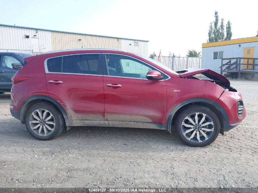 2017 Kia Sportage Ex VIN: KNDPNCAC2H7089941 Lot: 12405127