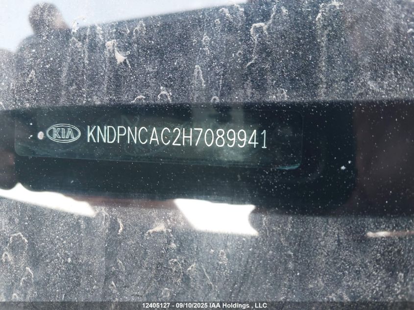 2017 Kia Sportage Ex VIN: KNDPNCAC2H7089941 Lot: 12405127