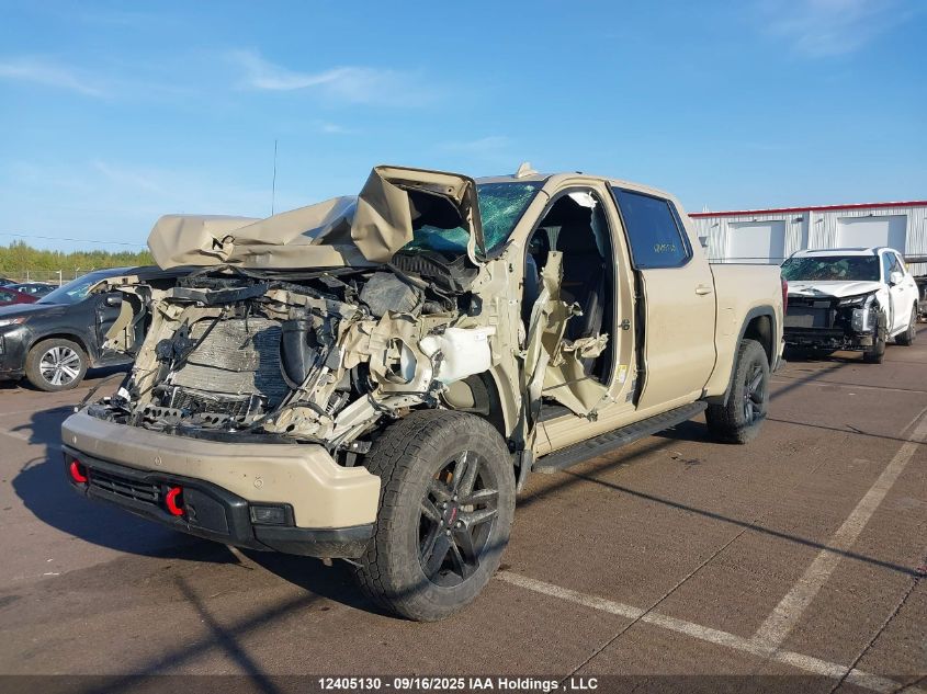 2022 GMC Sierra 1500 At4 VIN: 3GTUUEET9NG551651 Lot: 12405130