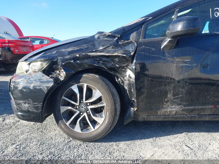 2013 Honda Civic Ex 4Dr VIN: 2HGFB2F5XDH026997 Lot: 12405224