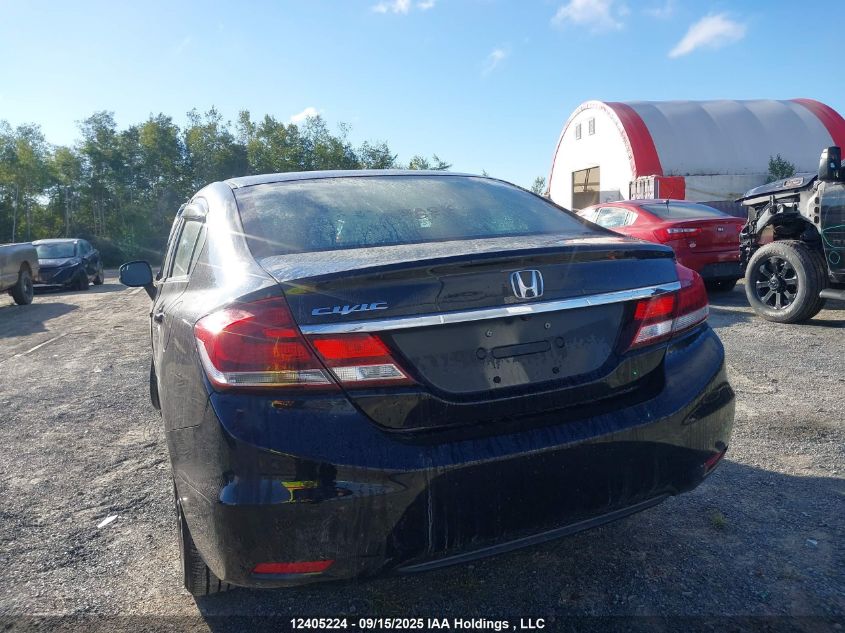 2013 Honda Civic Ex 4Dr VIN: 2HGFB2F5XDH026997 Lot: 12405224